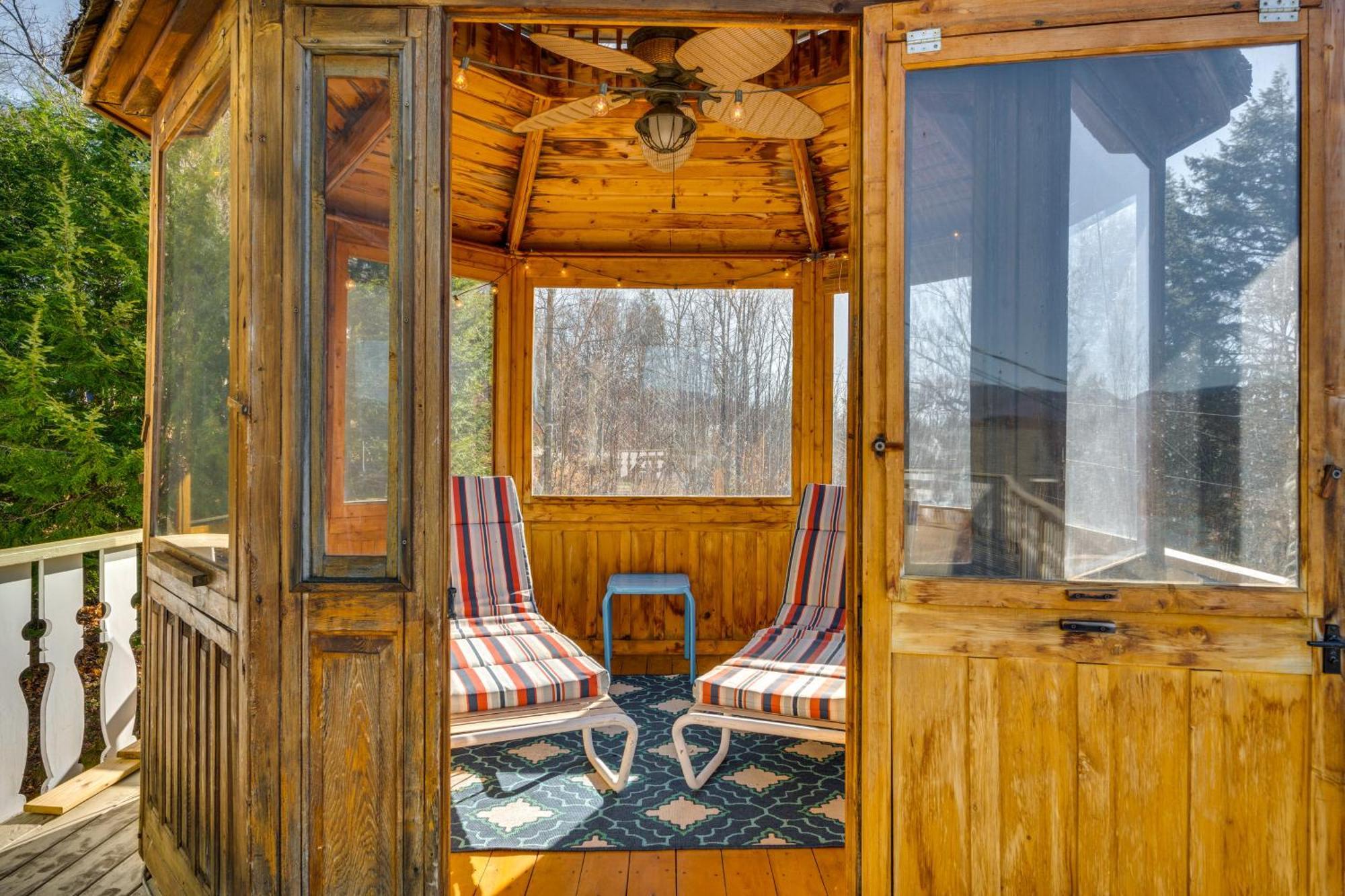 1 Mi To Story Land Mtn-View Home With Hot Tub! Бартлетт Экстерьер фото